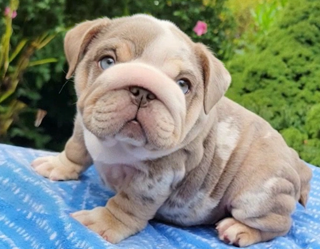 Male bulldog puppy for sale