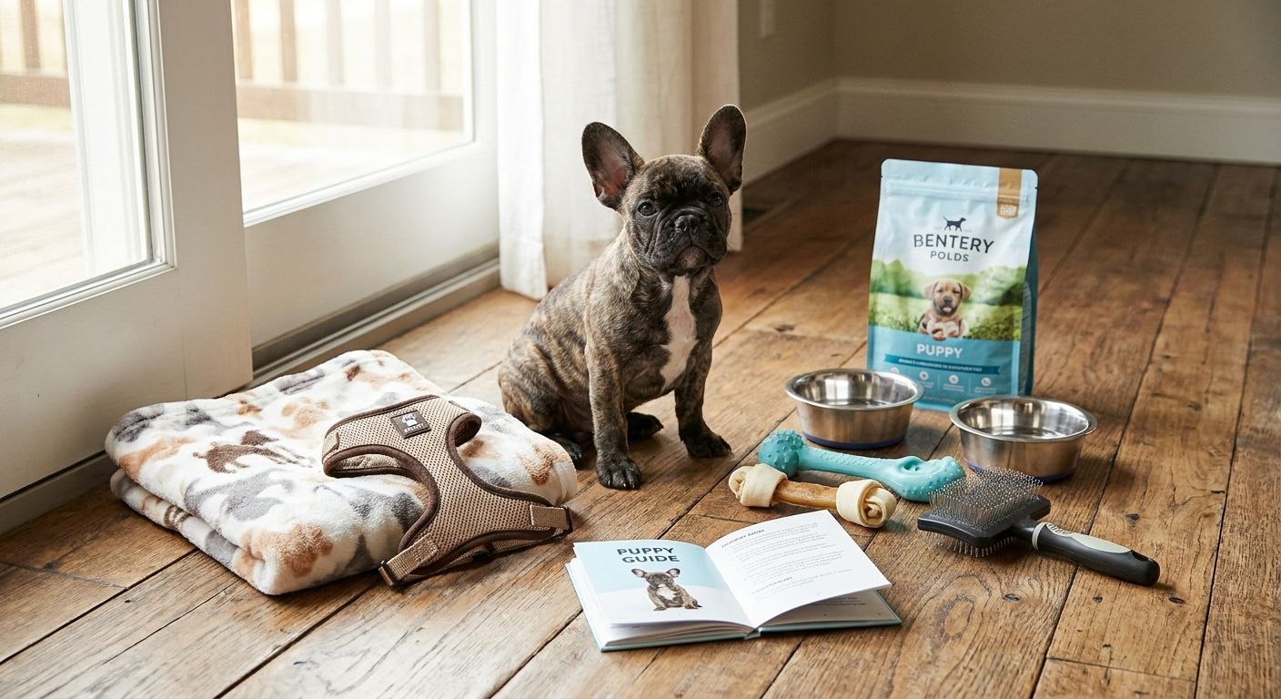 Best puppy starter supplies for a new French Bulldog owner
