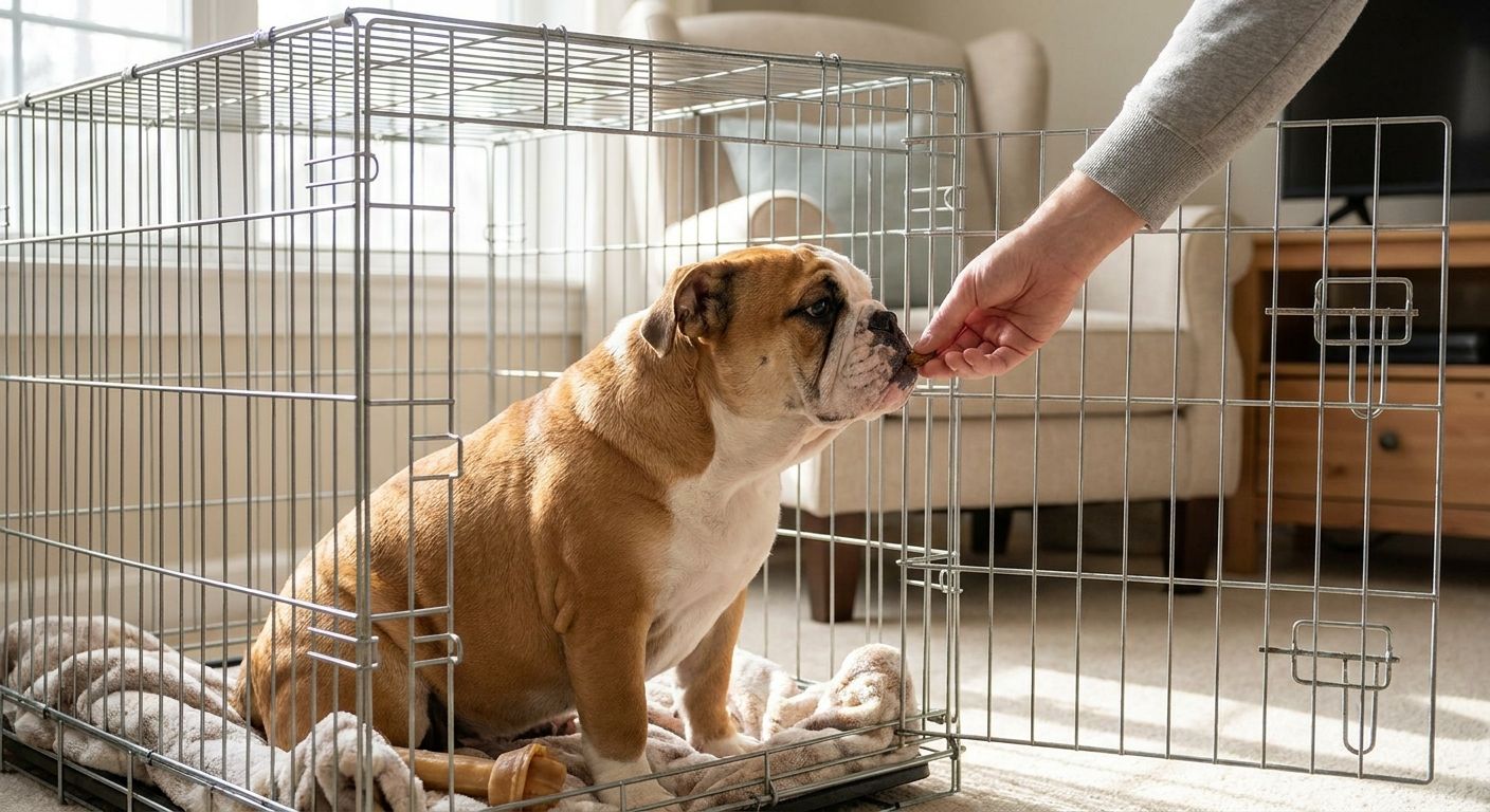 English Bulldog Crate Training: 2-4 Week Plan for 2026