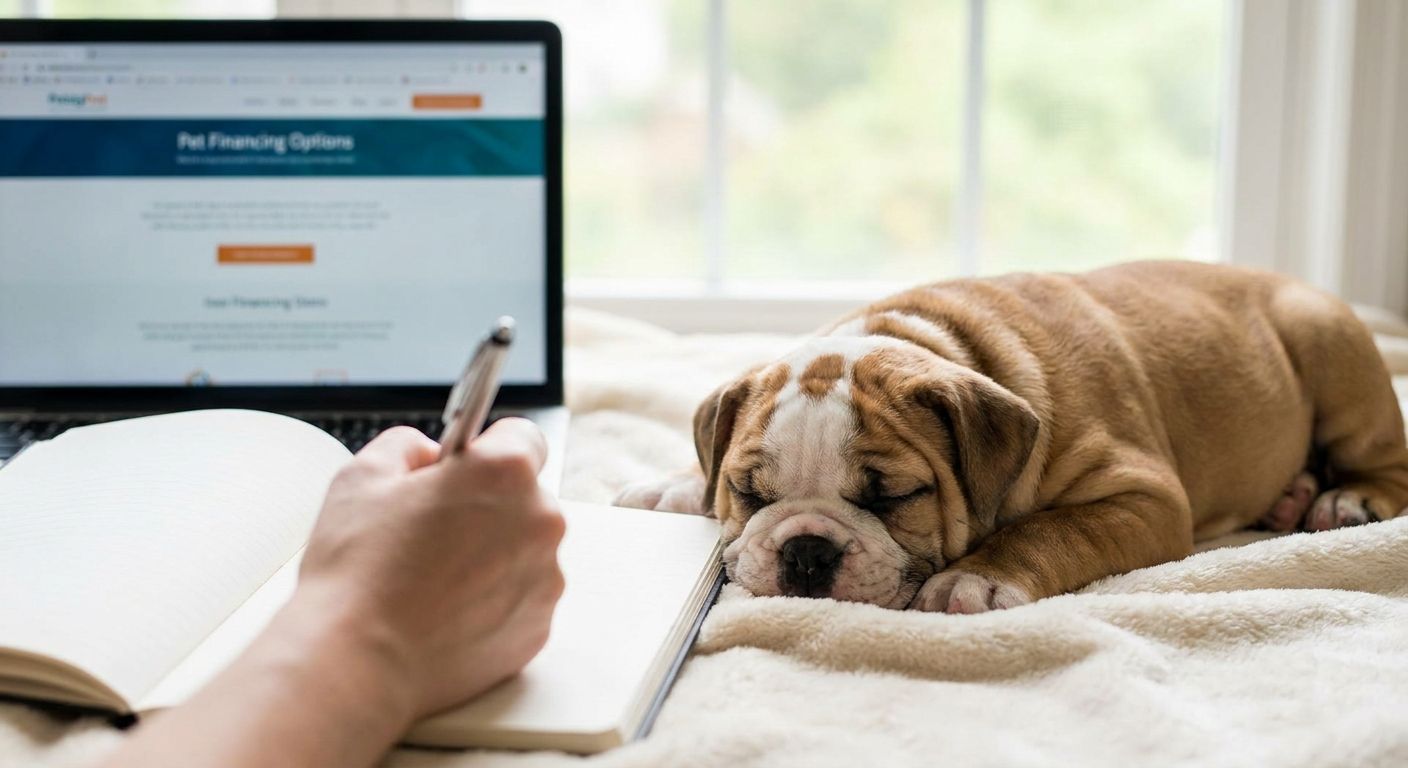 How to finance a bulldog puppy purchase