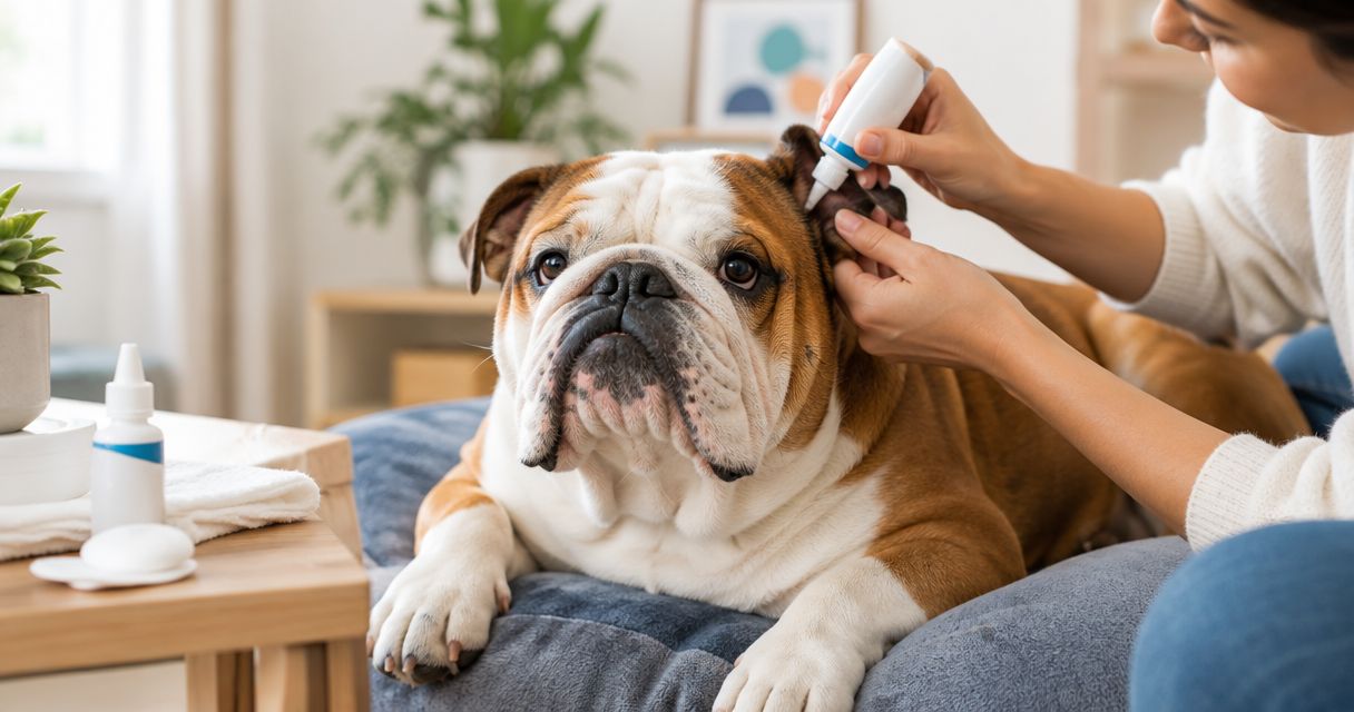 Best ear cleaning solutions for Bulldogs