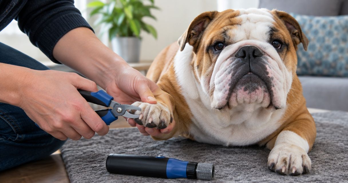 Best nail clippers and grinders for English Bulldogs