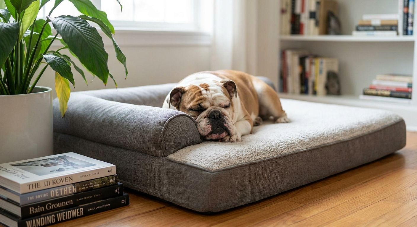 Best orthopedic beds for English Bulldogs