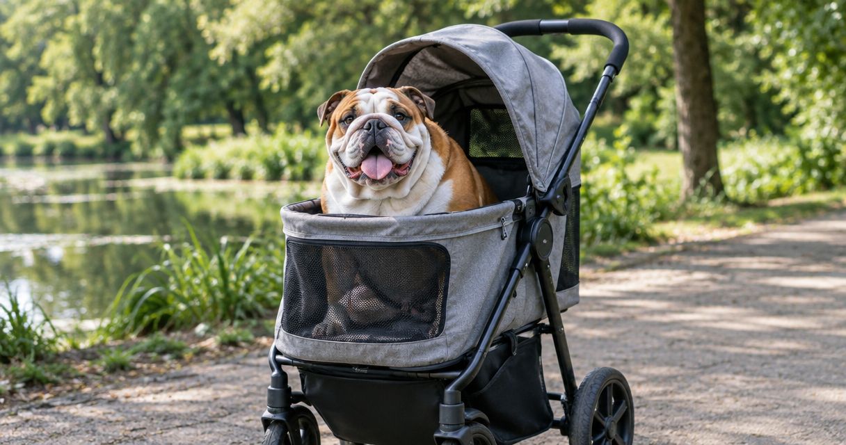 Best pet strollers for English Bulldogs