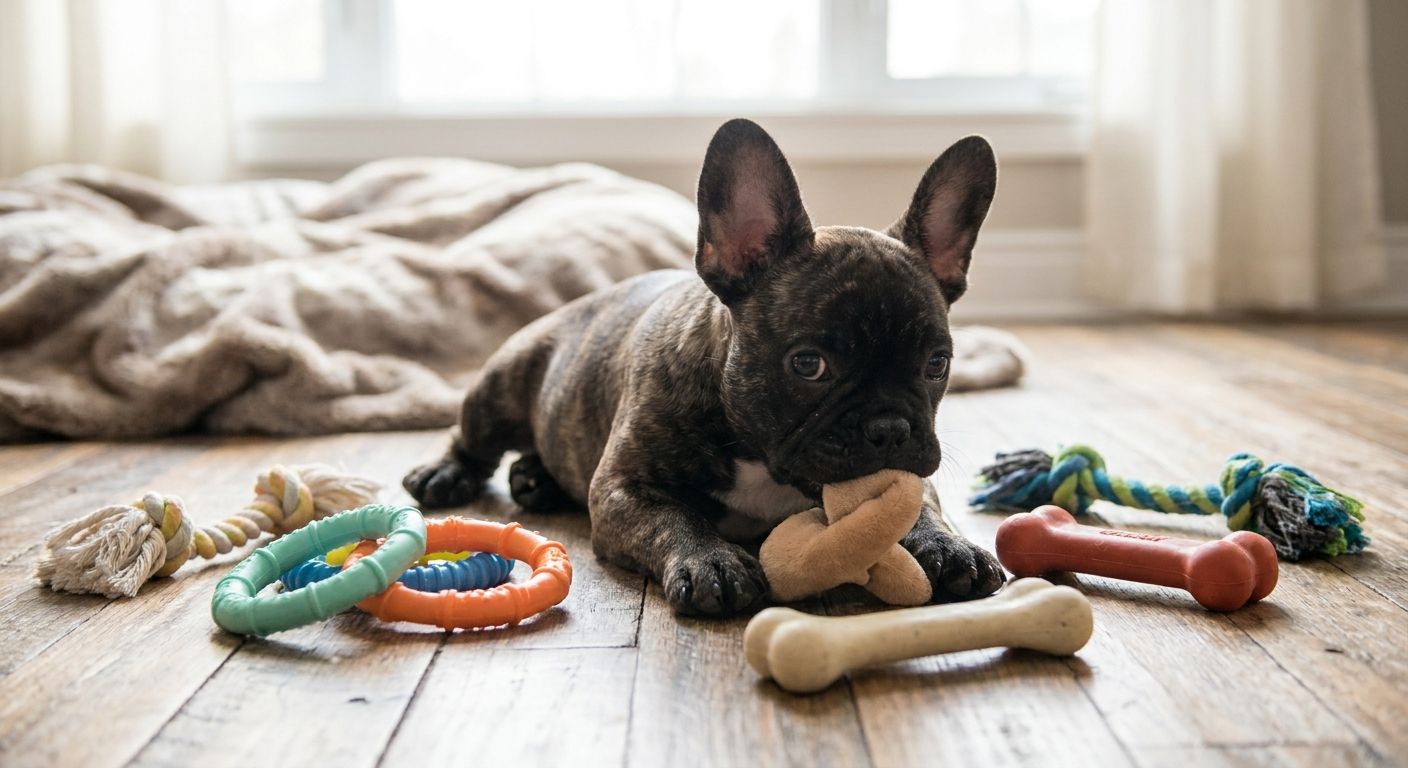 Best teething toys for a French Bulldog puppy