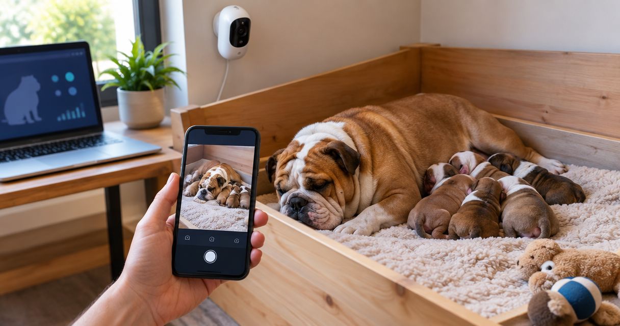 Best whelping monitoring cameras for bulldog breeders