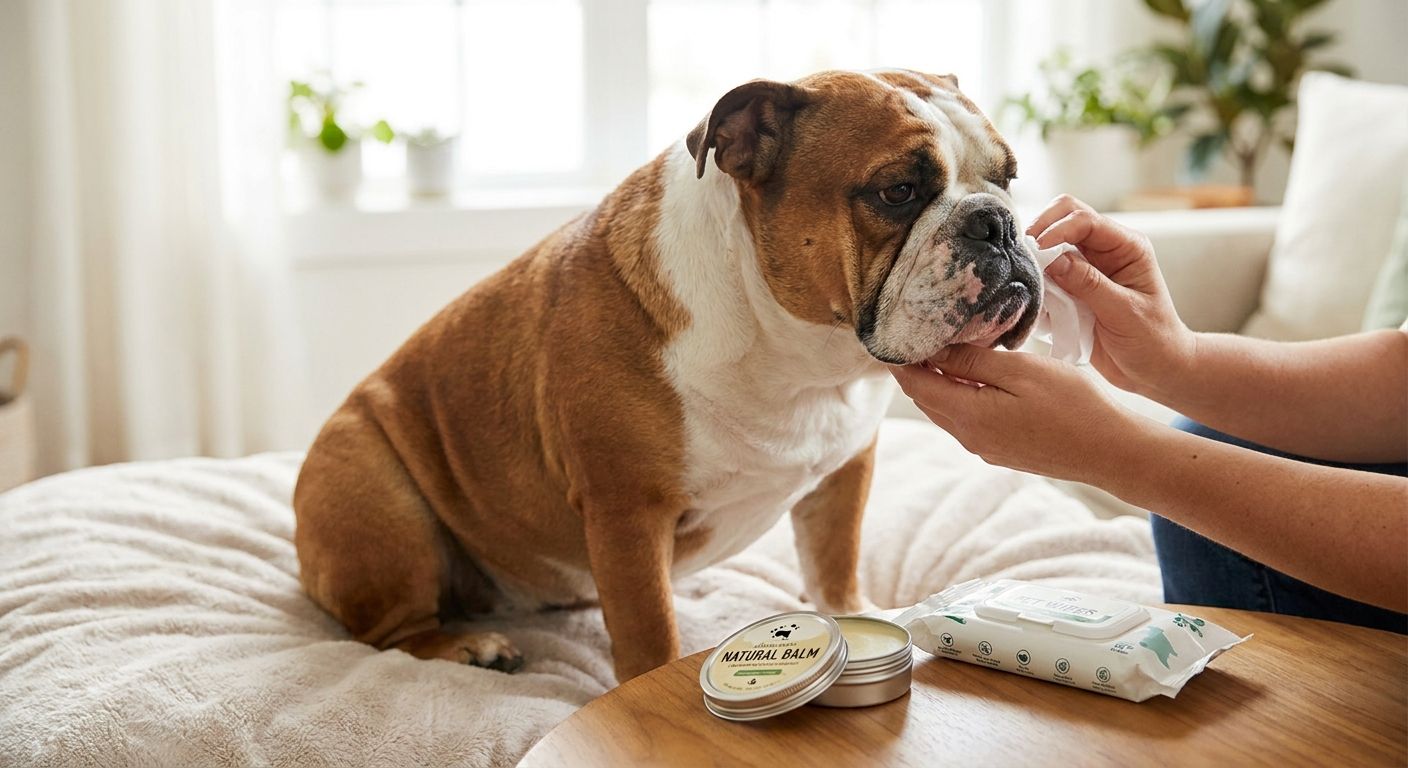Best wrinkle balms and wipes for English Bulldogs