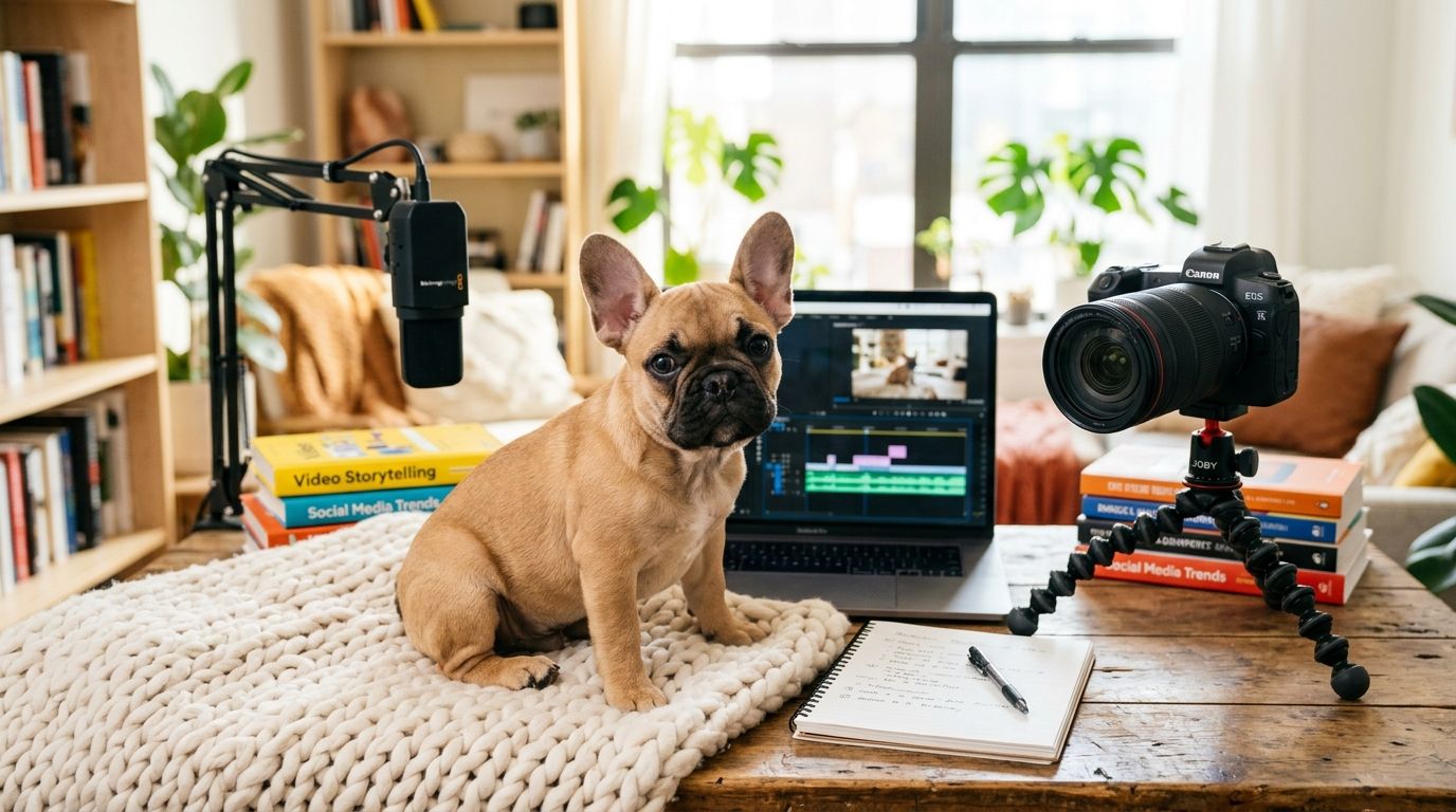 French Bulldog puppies for content creators