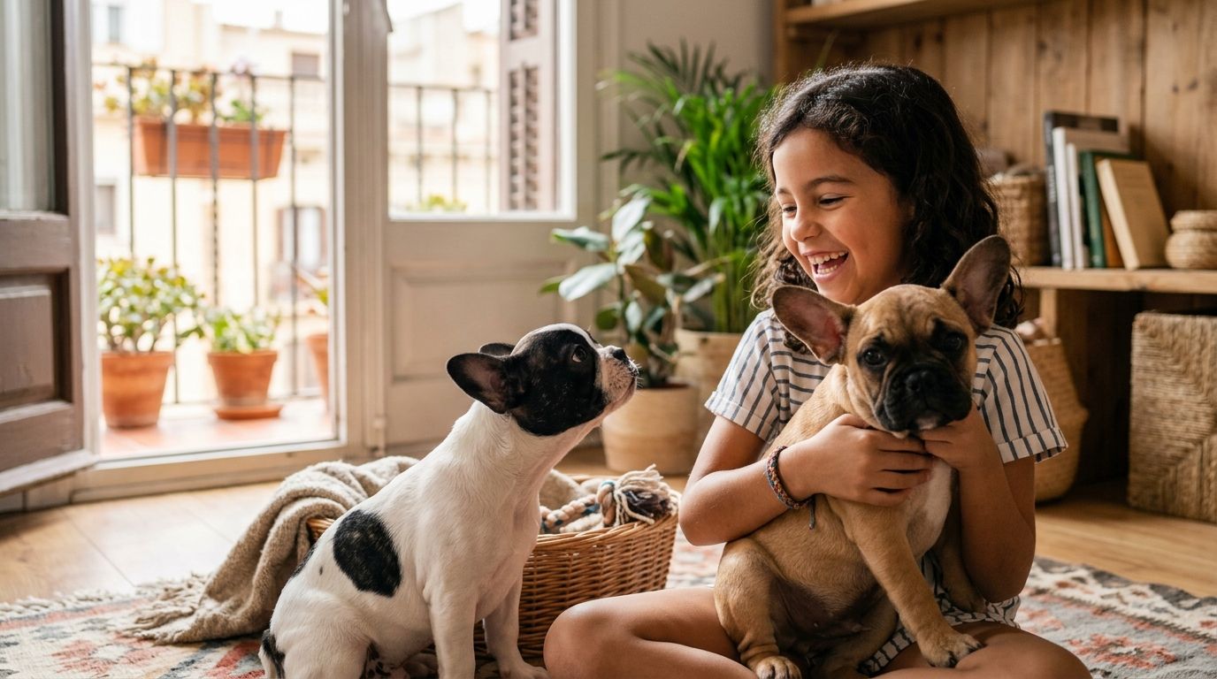 French Bulldog puppies for Spanish-speaking families