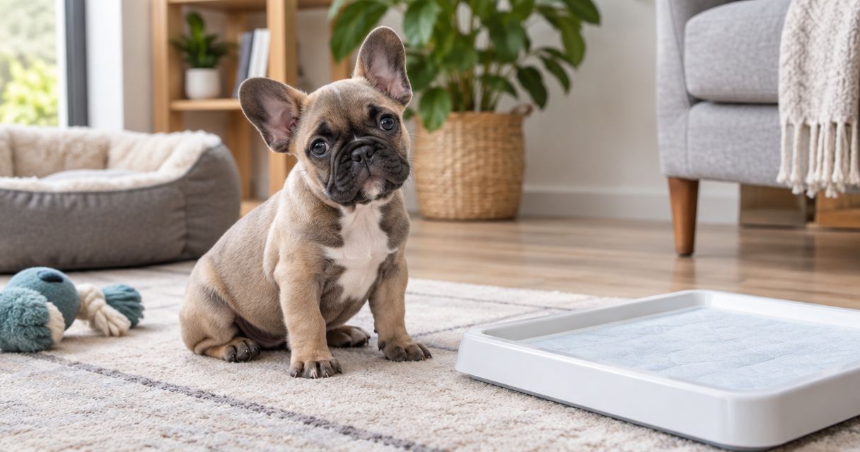 How long does it take to potty train a French Bulldog puppy?