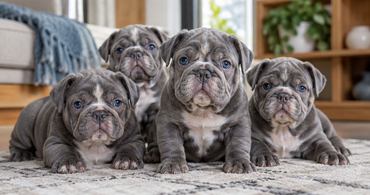 Blue English Bulldog Puppies Cost: Get a Quote | 2026