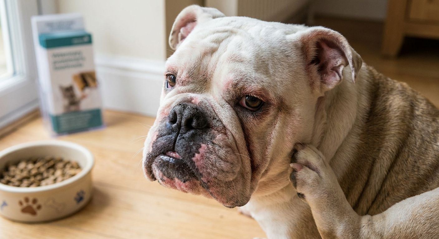 How to identify food allergies in an English Bulldog
