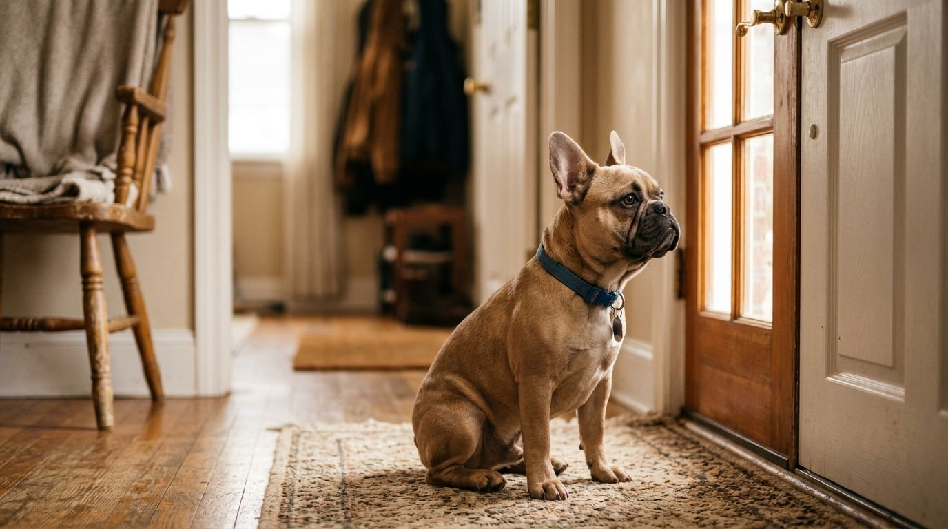 How to manage separation anxiety in a French Bulldog puppy
