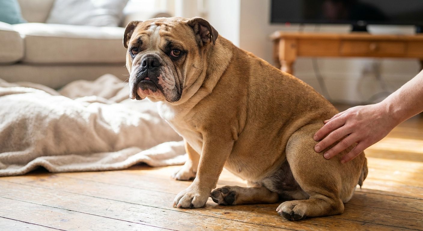 How to spot early hip dysplasia signs in an English Bulldog