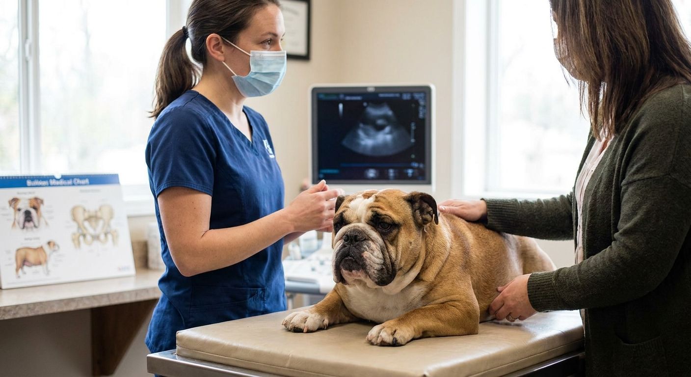 Why English Bulldogs need C-sections to give birth
