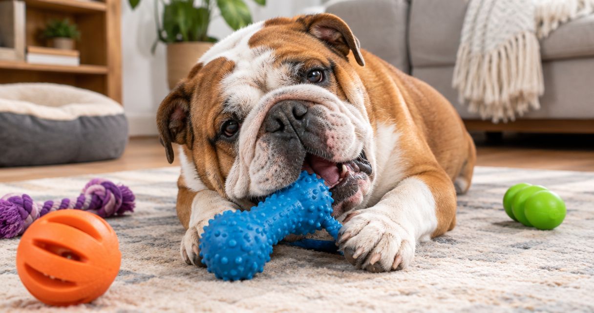 Best chew toys for adult English Bulldogs