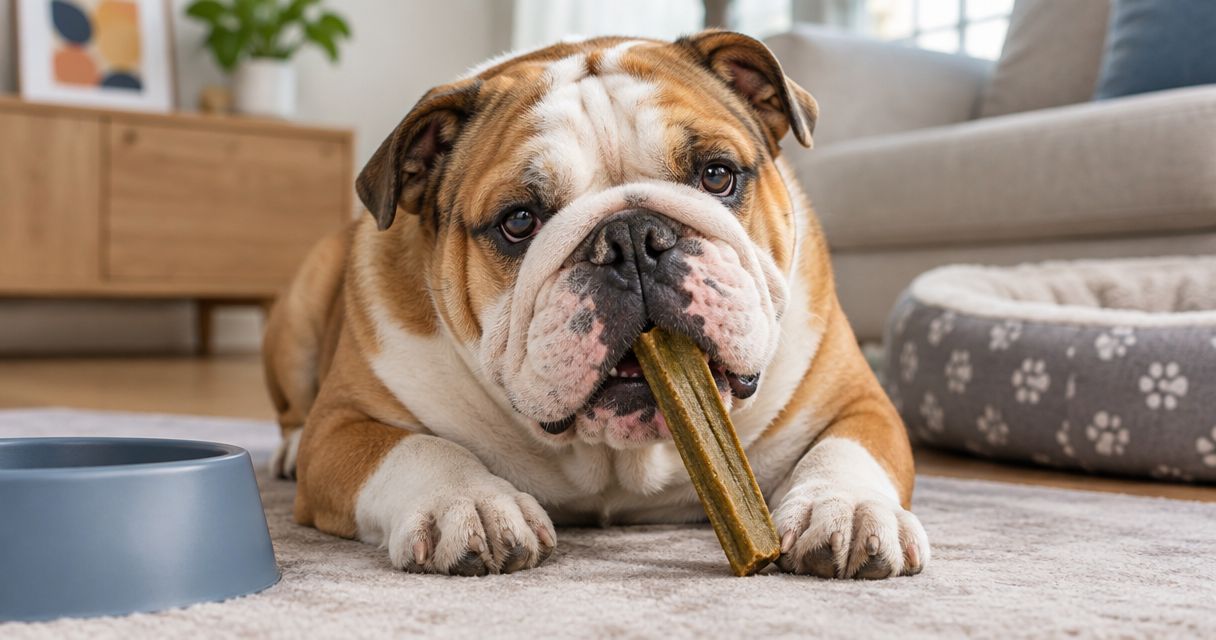 Best dental chews for English Bulldog teeth cleaning