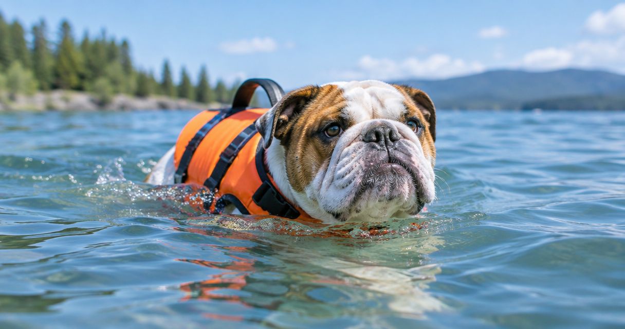 Best life jackets for English Bulldogs that swim