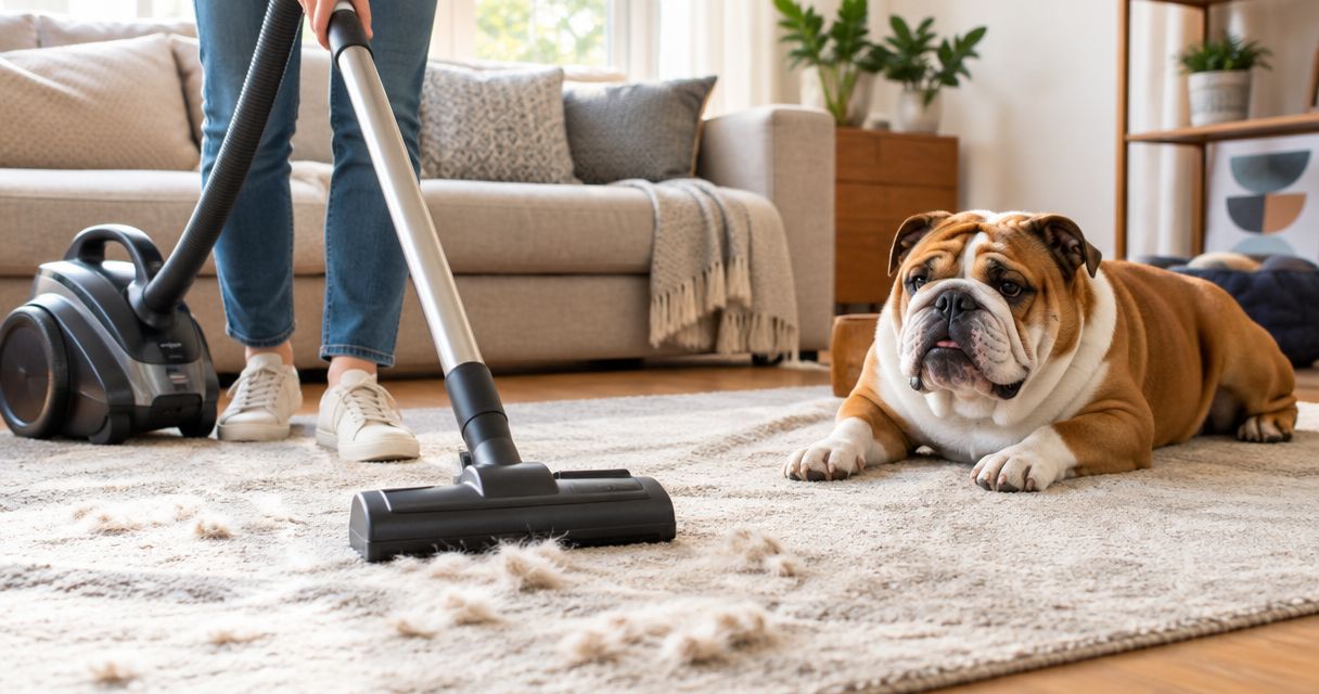 Best vacuum cleaners for managing heavy Bulldog shedding