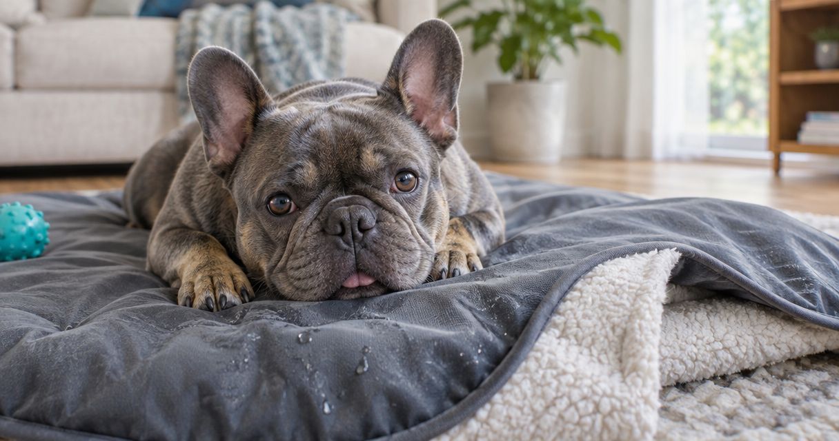 Best waterproof blankets for drooly French Bulldogs