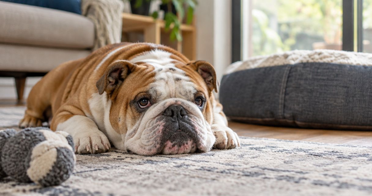 Can English Bulldogs be left alone for long periods?