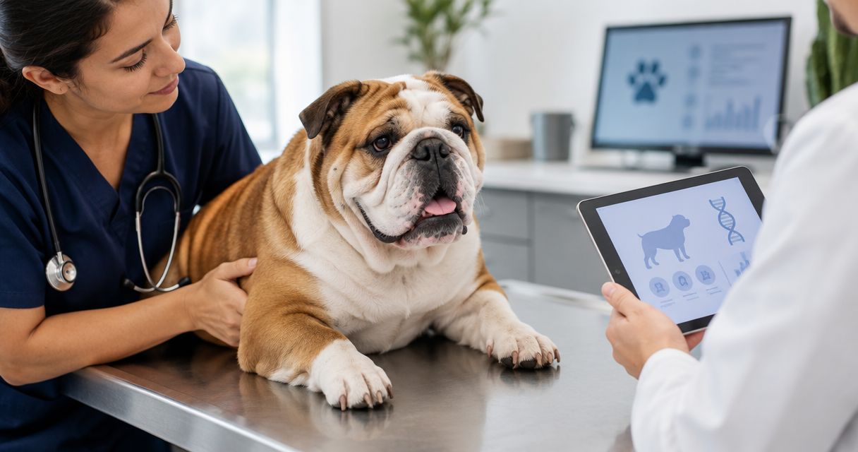 How much does health testing cost for a breeding bulldog?