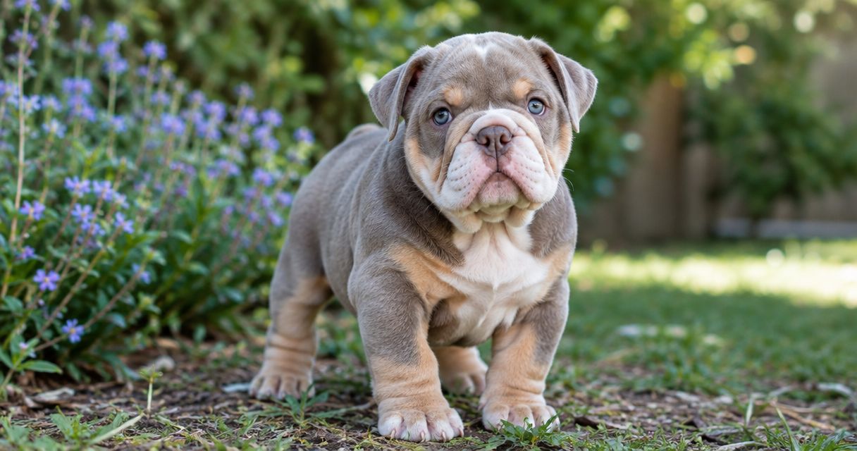 Is a lilac tri English Bulldog rare?